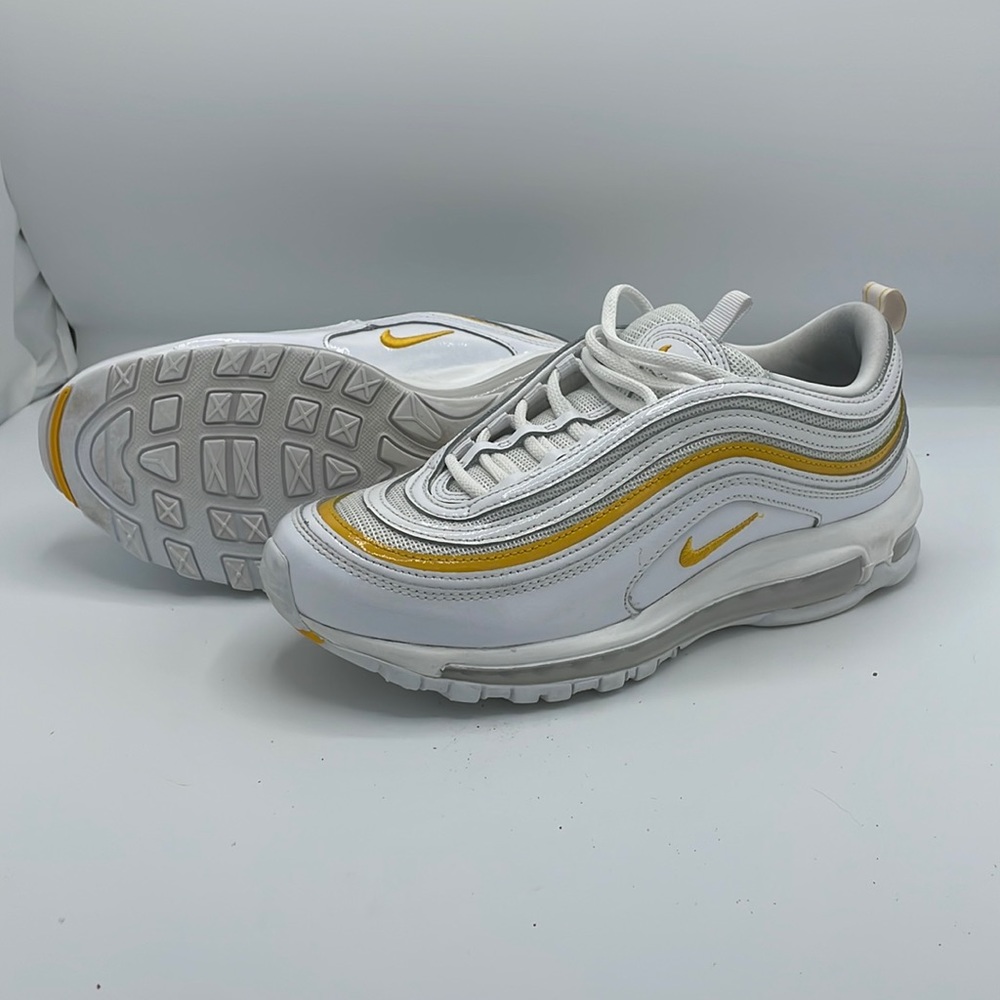 Nike Air Max 97 White University Gold women’s 9.5
